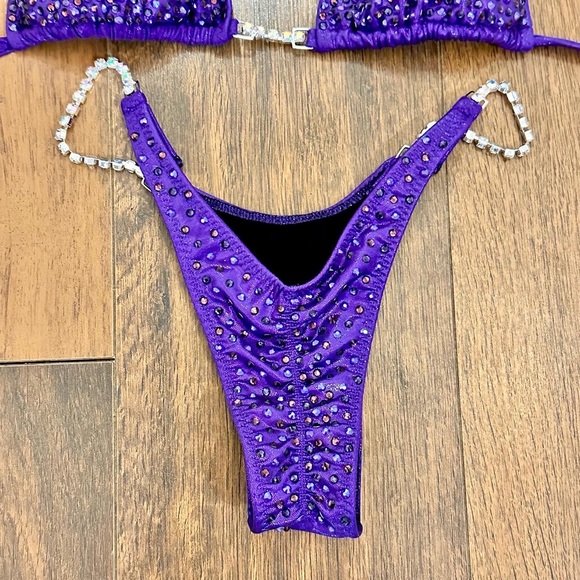 Electric Purple Competition Bikini - Picture 4 of 4